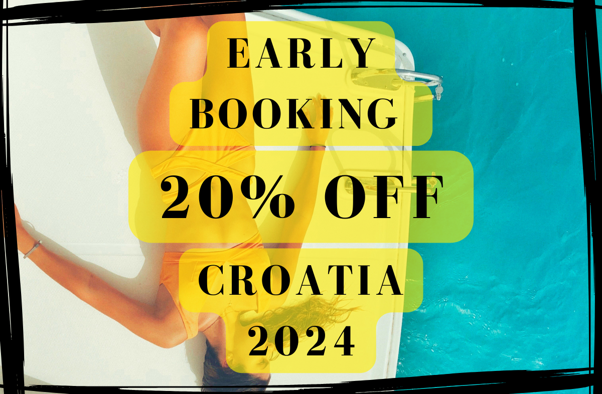 Early booking deals 2024 - Yacht rental Croatia